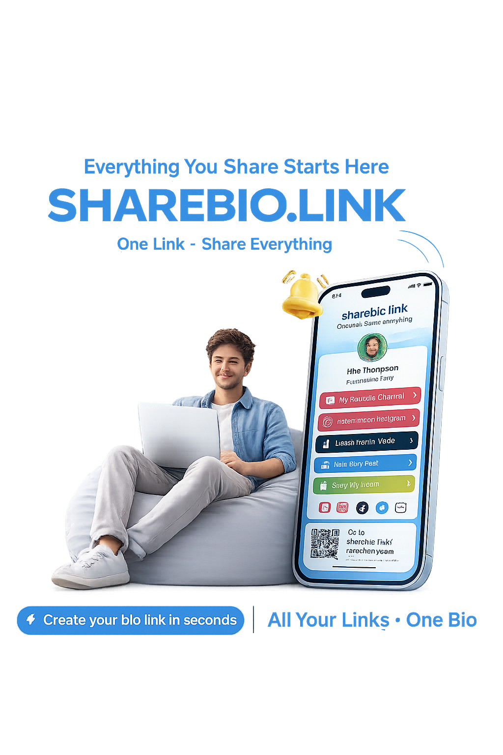 ShareBio link in bio page preview